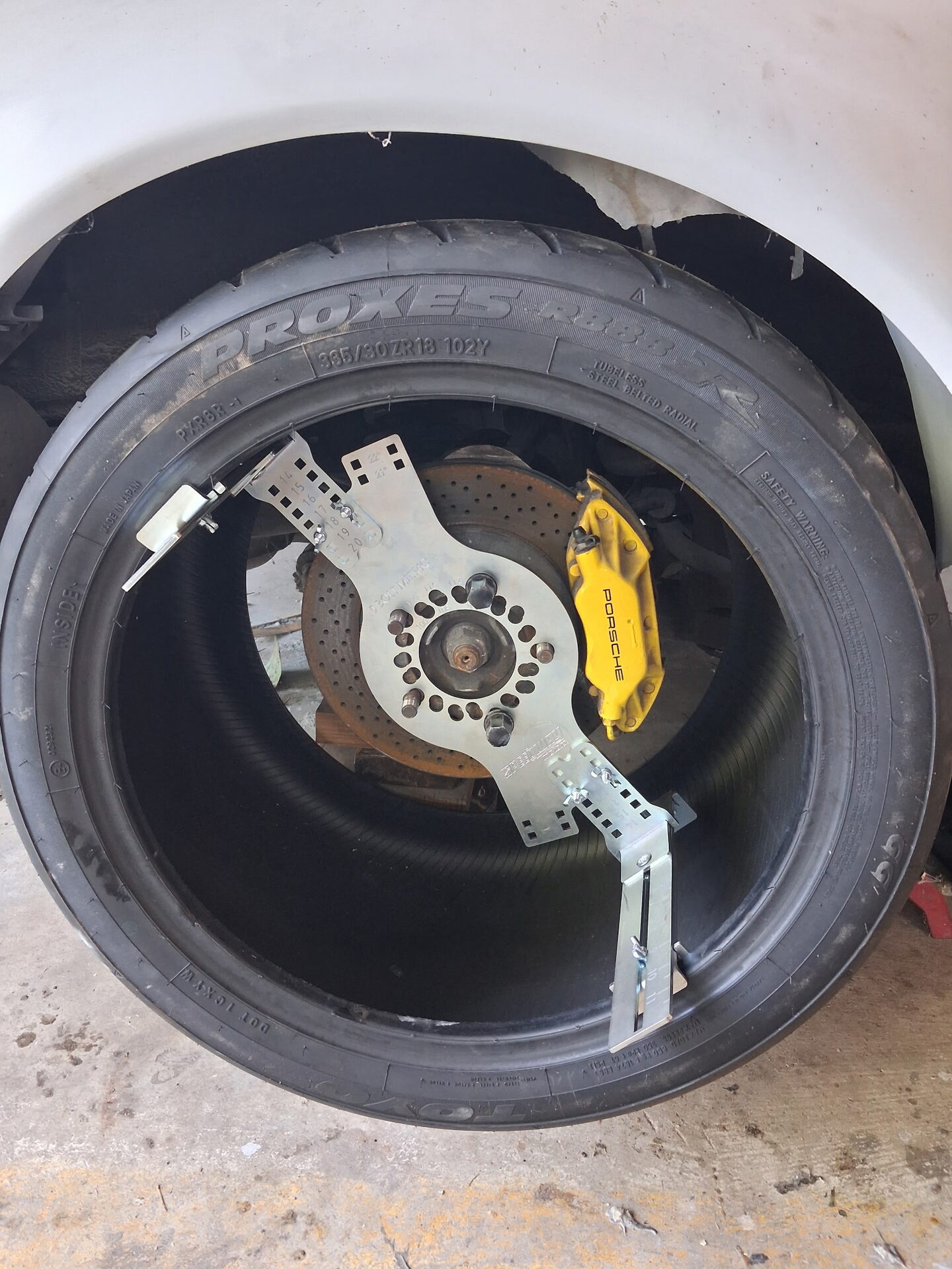 Brake service detail