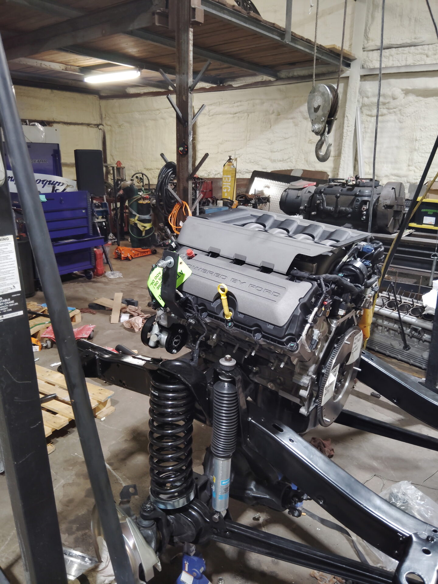 Chassis and drivetrain assembly