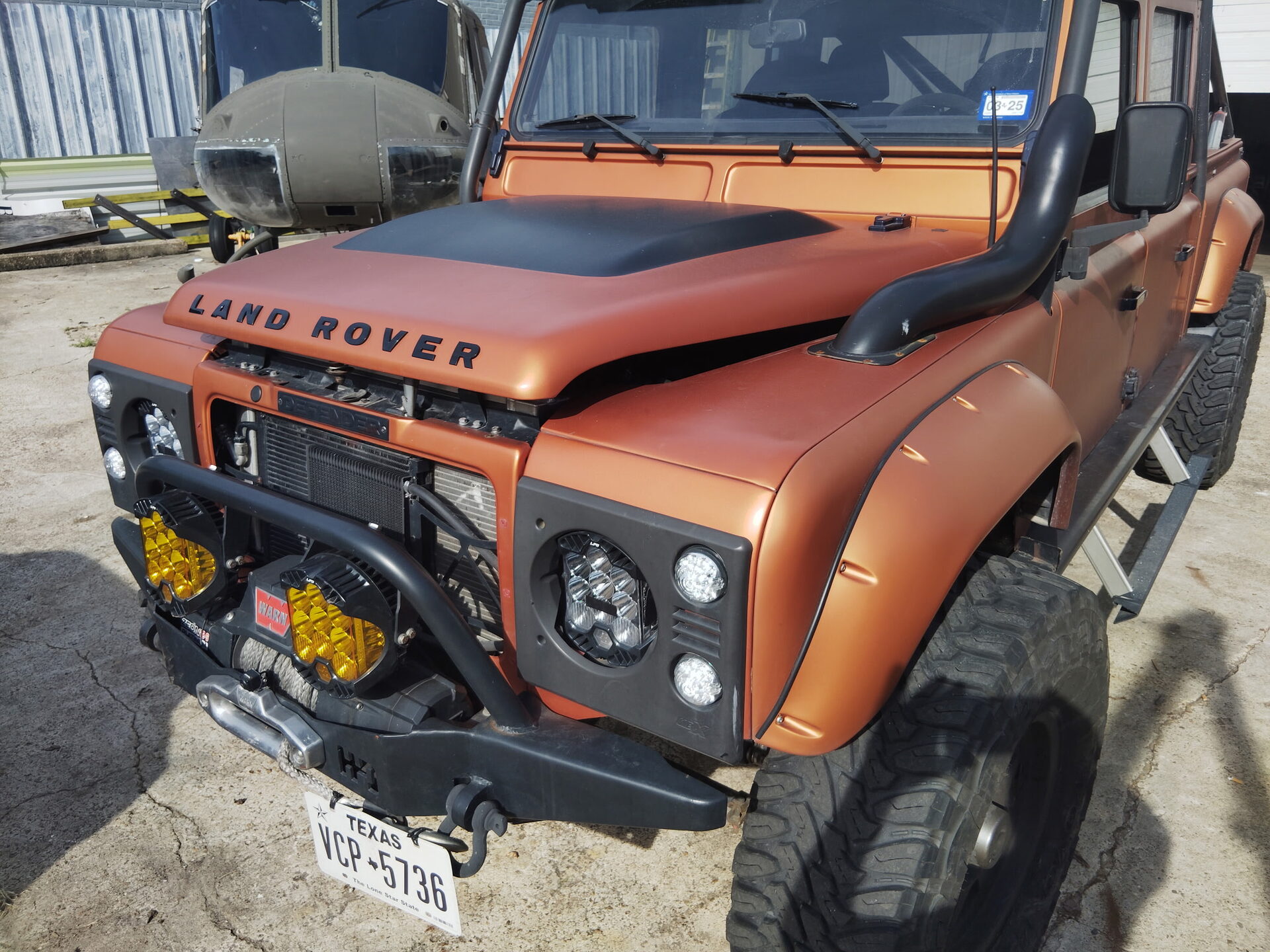 Land Rover Defender 130 LS3 Restomod completed