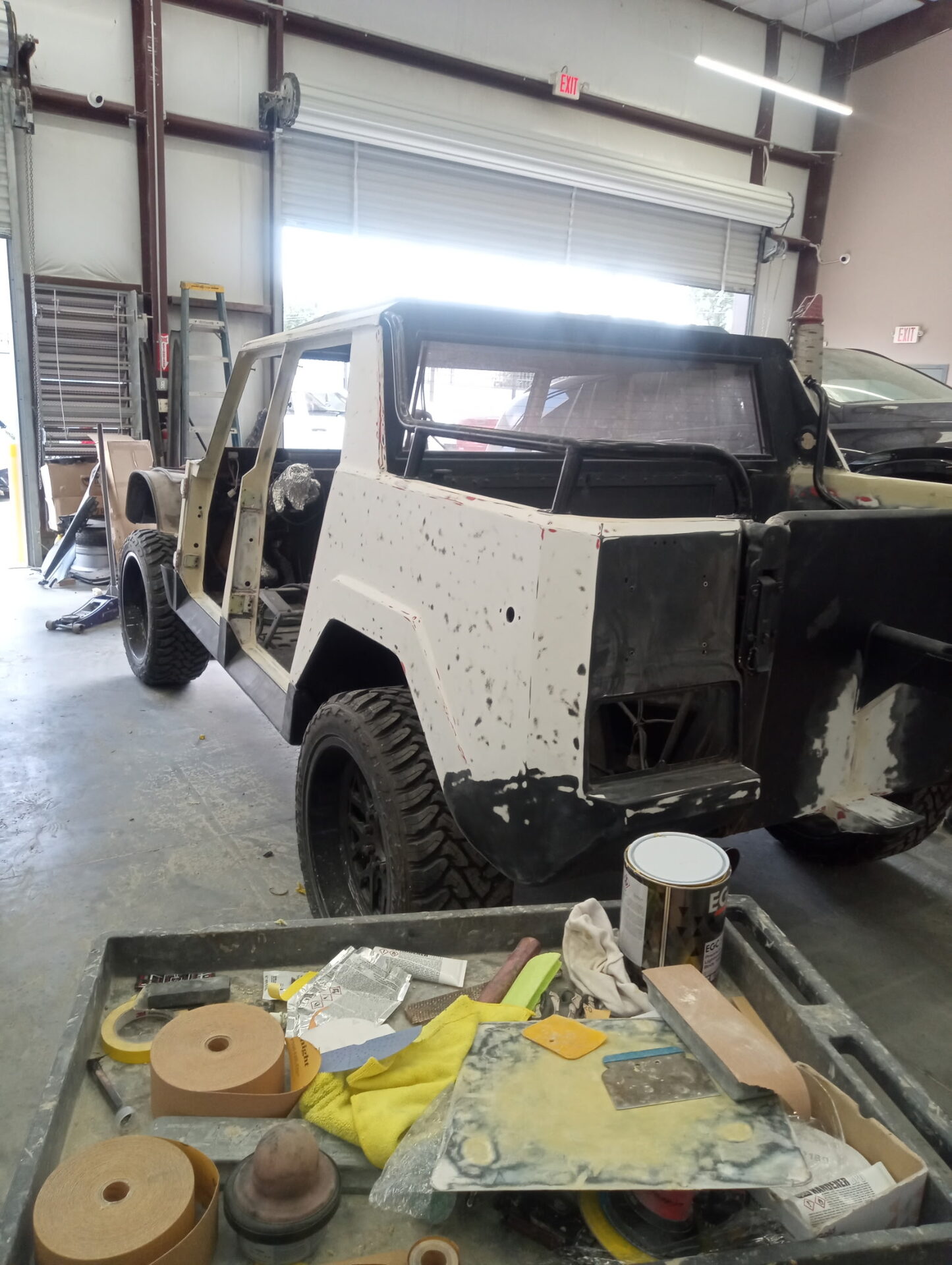 LM002 body in primer