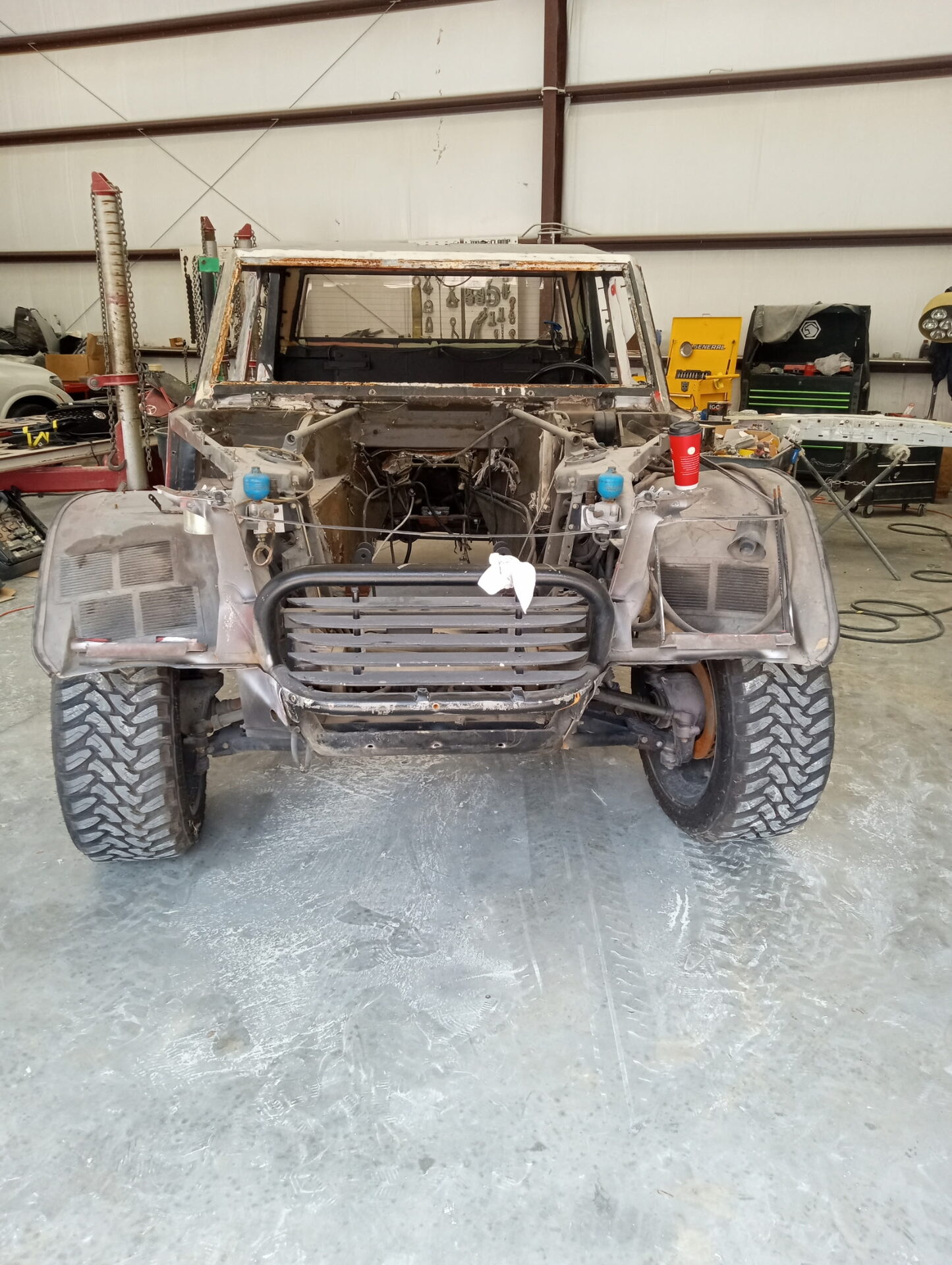 LM002 panels in primer