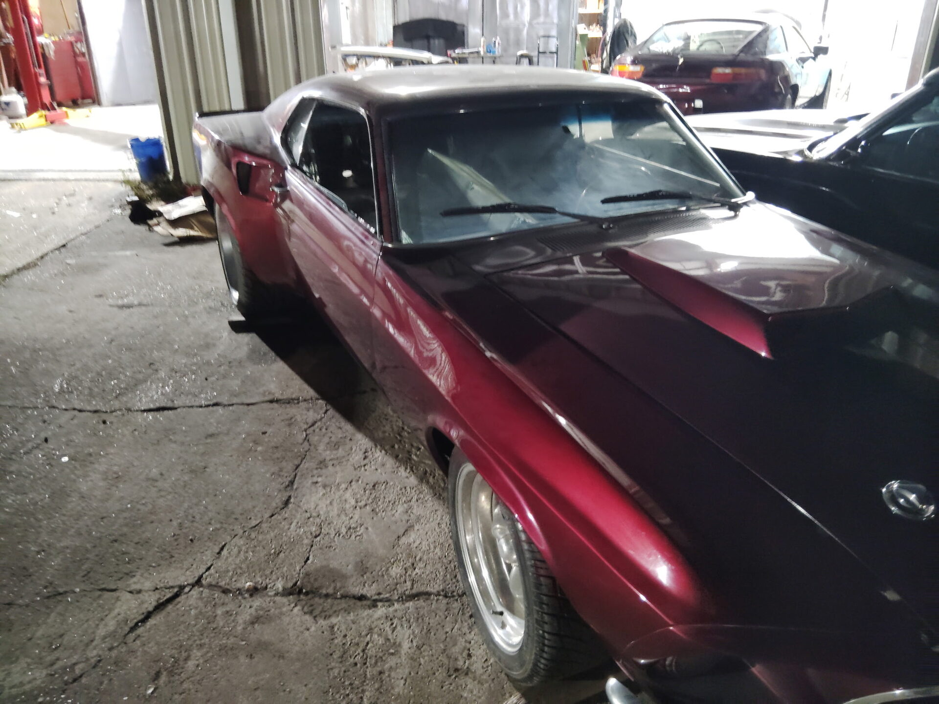Mustang Mach 1 side profile